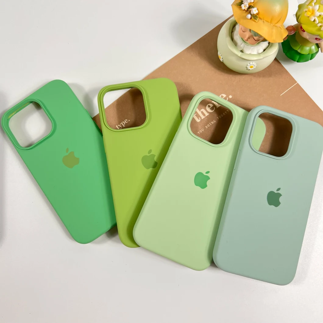 Factory Wholesale Cheap Mobile Phone Silicon Case Cover for iPhone