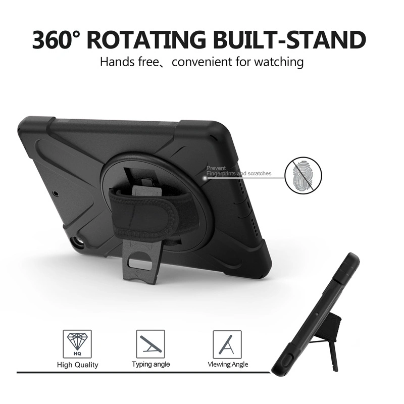 360 Rotating Stand Shockproof 8 Inch Tablet Case Universal for iPad Mini 5 Mini 4