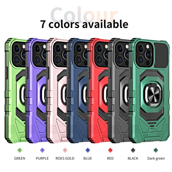 Coque de protection en silicone pour téléphone portable en métal magnétique pour iPhone 13/12/11/X/Xs Max