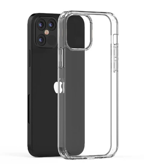 Meilleur Acrylique TPU Transparent Clair Mobile Couverture de Cas de Téléphone Portable pour iPhone 11 12 13 14 Plus PRO Max Antichoc Retour Cas