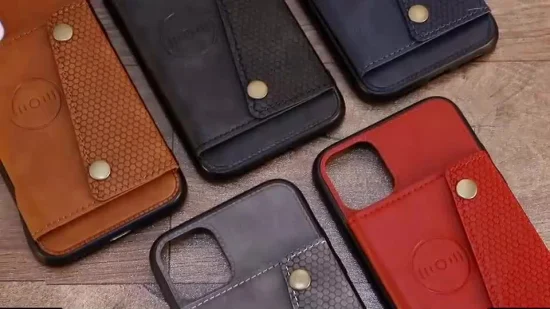 Etui portefeuille en cuir PU avec porte-cartes pour Vivo X27 PRO