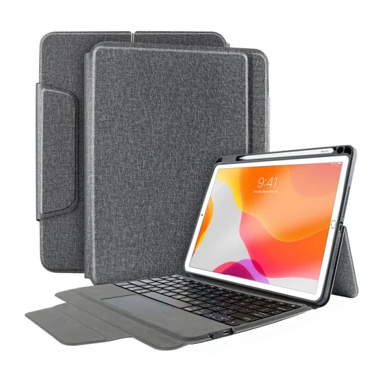 Étui pour clavier magique pour iPad 10e génération étui pour tablette avec couverture de clavier sans fil Trackpad Chine fournisseur