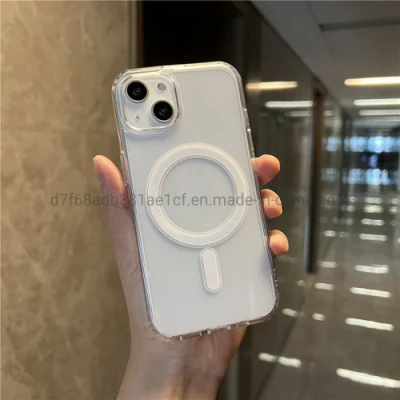 Coque de téléphone transparente magnétique OEM d'origine pour iPhone 13 14 PRO Max