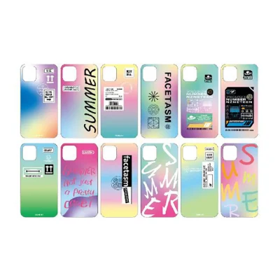 L'impression IMD motif coloré Women's Phone Case acrylique pour iPhone X/Xs/Xr/Xs Max