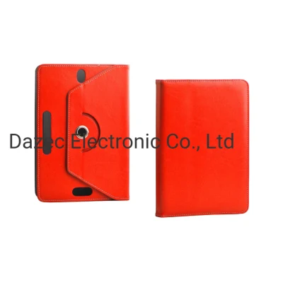 Chiness cuir PU rouge avec support étui de protection pour tablette pouces bande élastique pour Samsung Huawei Xiaomi étui pour tablette