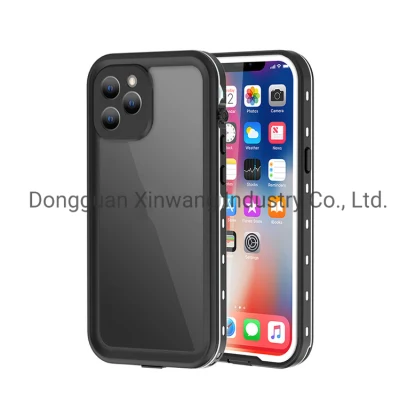 2020 nouveaux produits PC TPU couvertures arrière IP68 sous-marin étanche antichoc étui de téléphone portable pour iPhone 12 Mini PRO Max